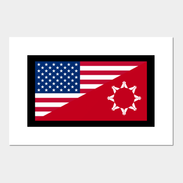 Oglala Lakota Sioux Nation Flag Native American Sioux Oglala Lakota